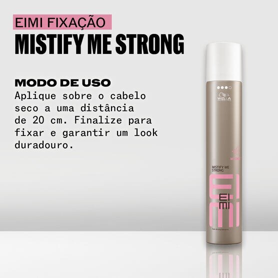 Spray de Fixação Wella EIMI Mistify Strong